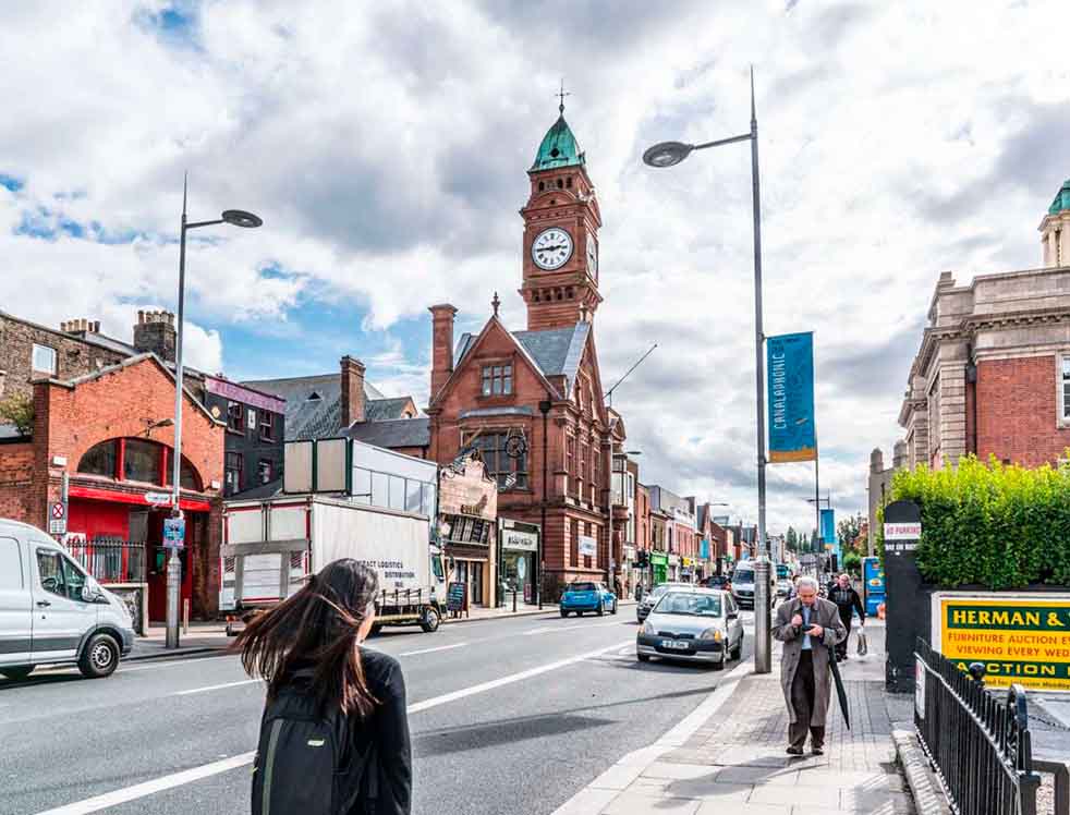 Rathmines y Ranelagh en Dublín